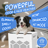 Air Purifiers for Home Large Room Up to 1800 Ft² with HEPA 14 Filter, Pet Air Purifier with Washable