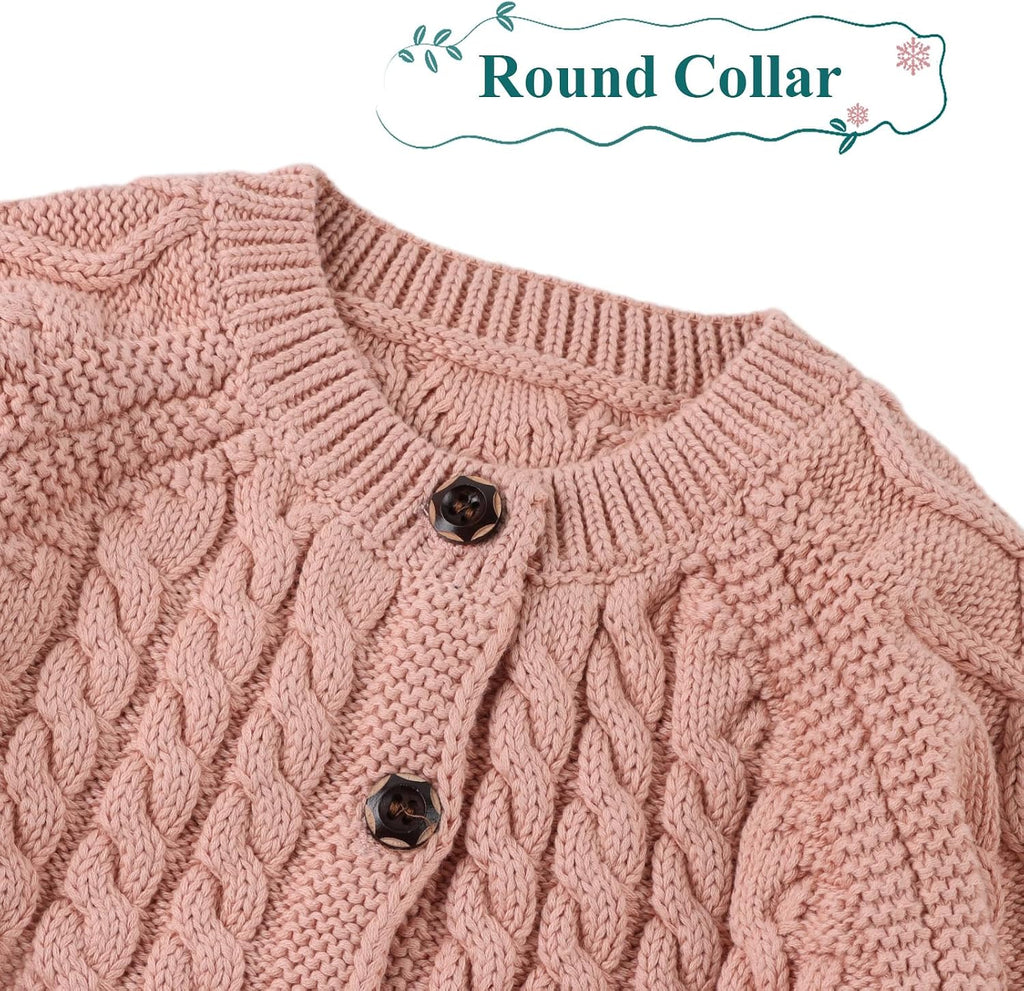 Baby Girl Sweater Toddler Knit Cardigan Infant Boy Long Sleeve Coat
