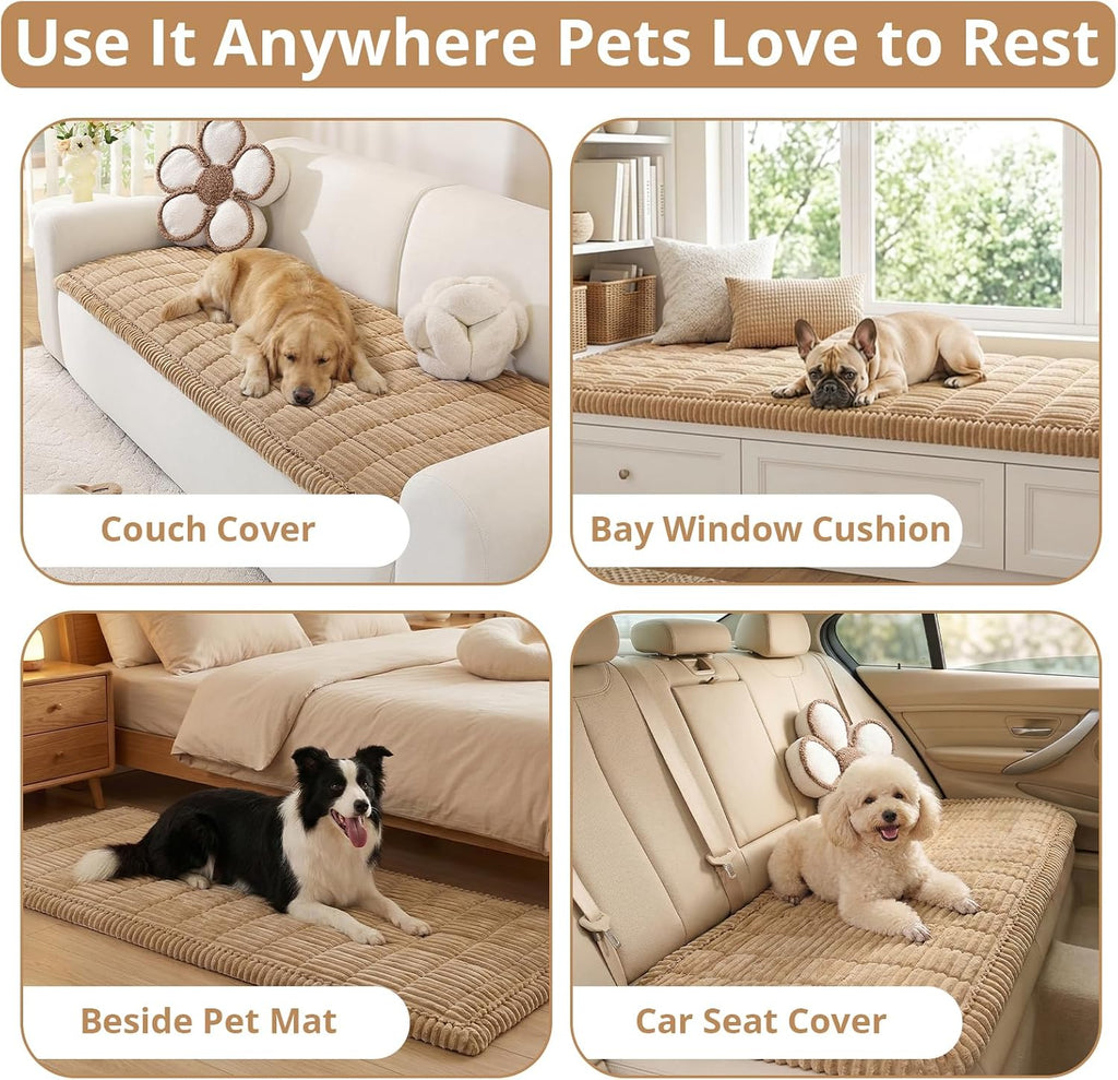 Couch Cover for Dogs, Washable Non Slip Sofa Cover for Pets