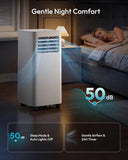 Portable Air Conditioners 10,000 BTU, 4-in-1 Air Conditioner Portable Up to 450 Sq.Ft. with Cool, Fan, Dehumidifier