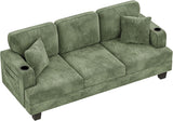 Couches for Living Room, 83" Couch with Soft Deep Seats, Modern Sofa 3 Seater in Corduroy for Apartment