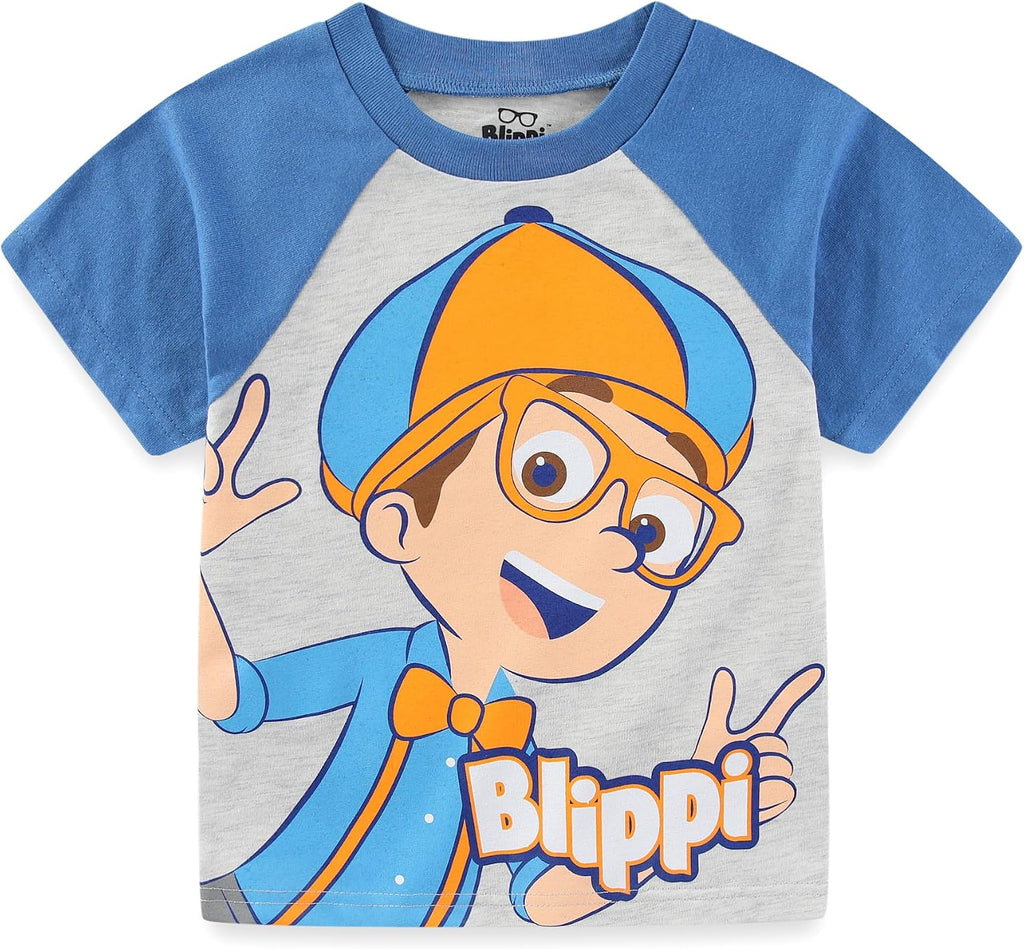 Boys Short Sleeve T-Shirt and French Terry Shorts Set for Toddler and Big Kids