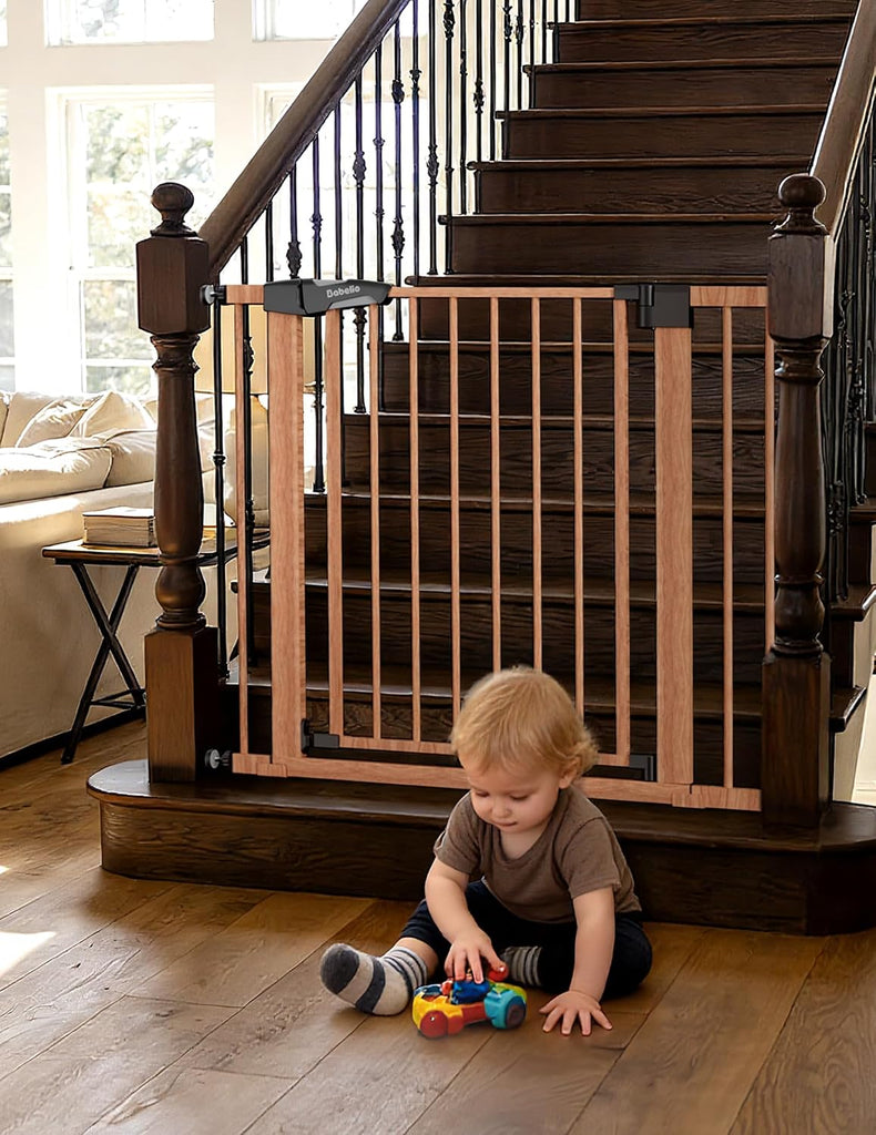 26-40 in Pressure Mounted Baby Gate for Stairs, PressGuard Dog Gate