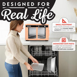 French Door Air Fryer Oven - 37 Qt Large Capacity Convection Toaster Oven, FryForce 360°, Digital Display, 12 Cooking