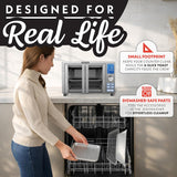 Air Fryer French Door Toaster Oven - 6-Slice Capacity, LED Display with 14 Cooking Presets, Stainless Steel