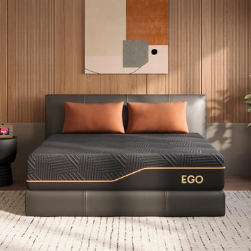 Full 12 inch Memory Foam Cool Mattress for Pain Relief Medium Firm | Fiberglass Free, Copper Gel Infused