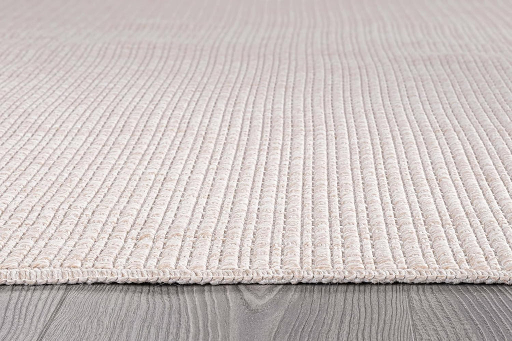 Easy Jute Off White Rug 5x7 Solid Washable Durable Outdoor Indoor Area Rugs for Living Dining Room P