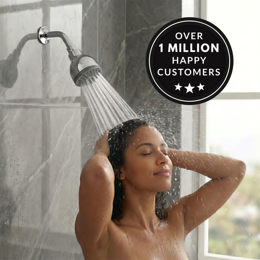 High Pressure Shower Head - 1.8 GPM - Polished Chrome