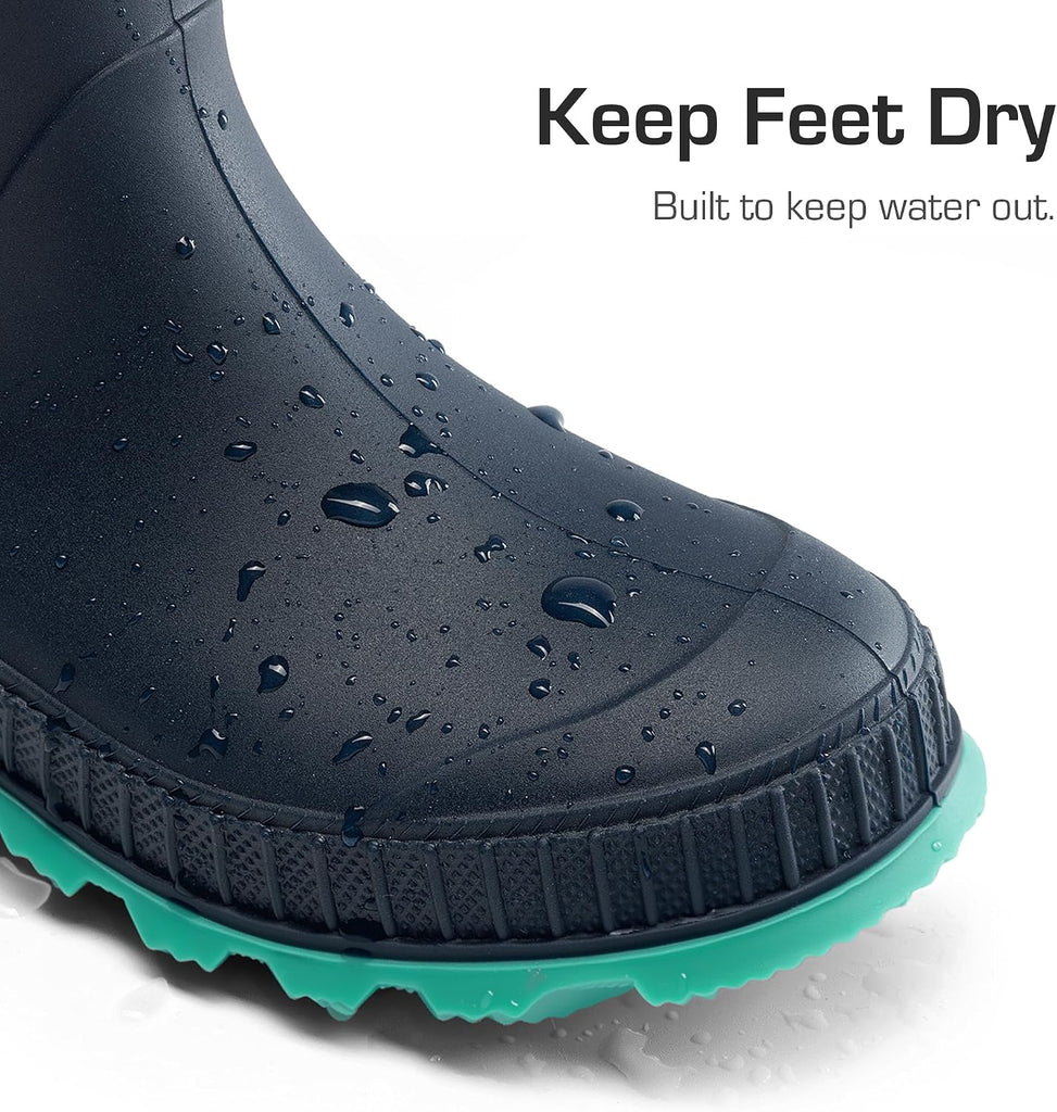 Kids Waterproof Outdoor Rain Boots