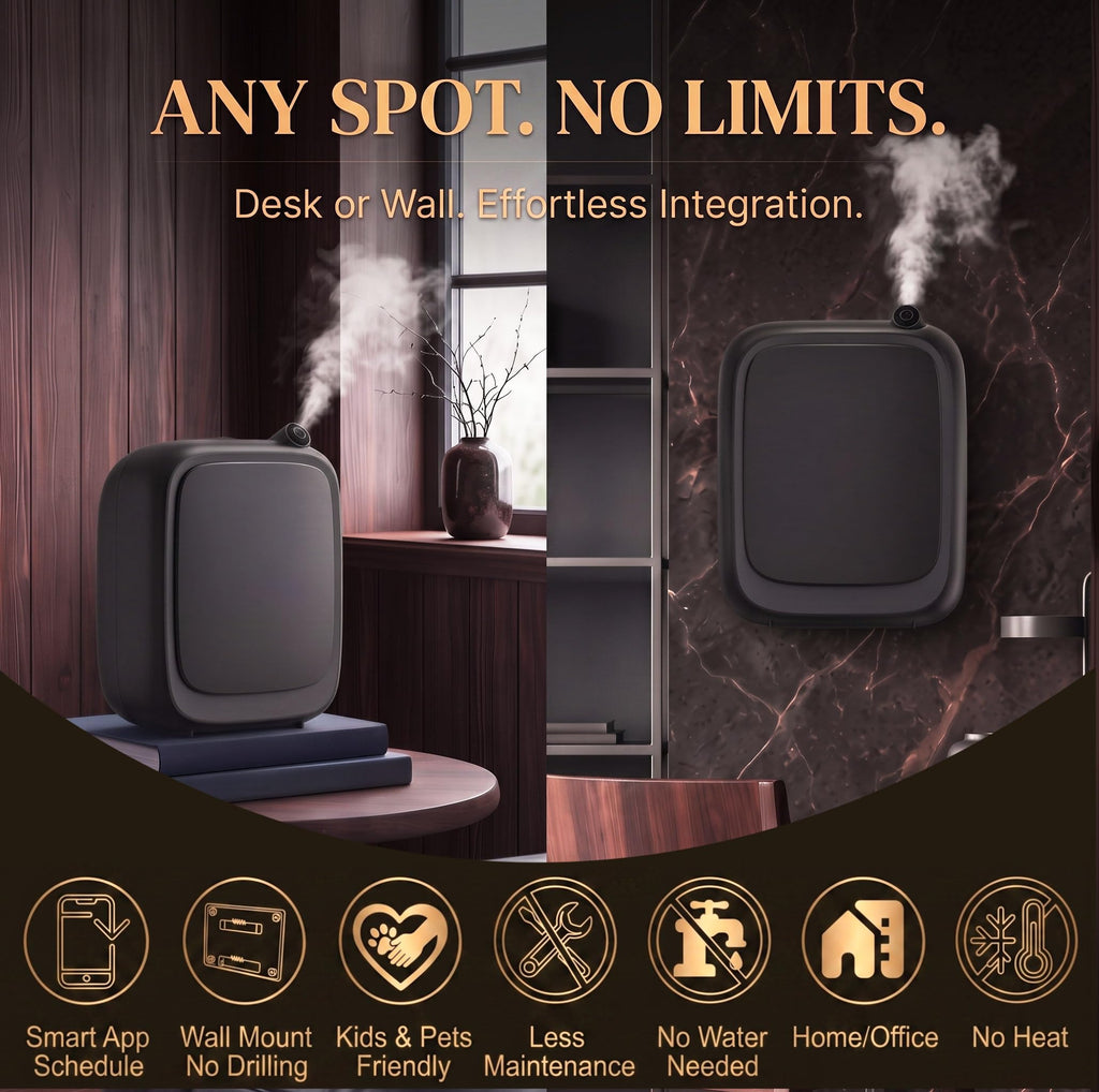 Waterless Scent Diffuser 3000 Sq Ft Whole House Hotel Aroma Diffuser