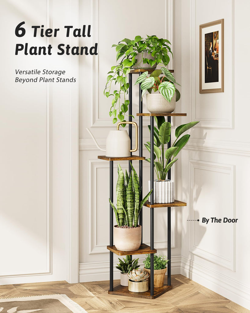 Corner Plant Stand Indoor Tall Plant Shelf