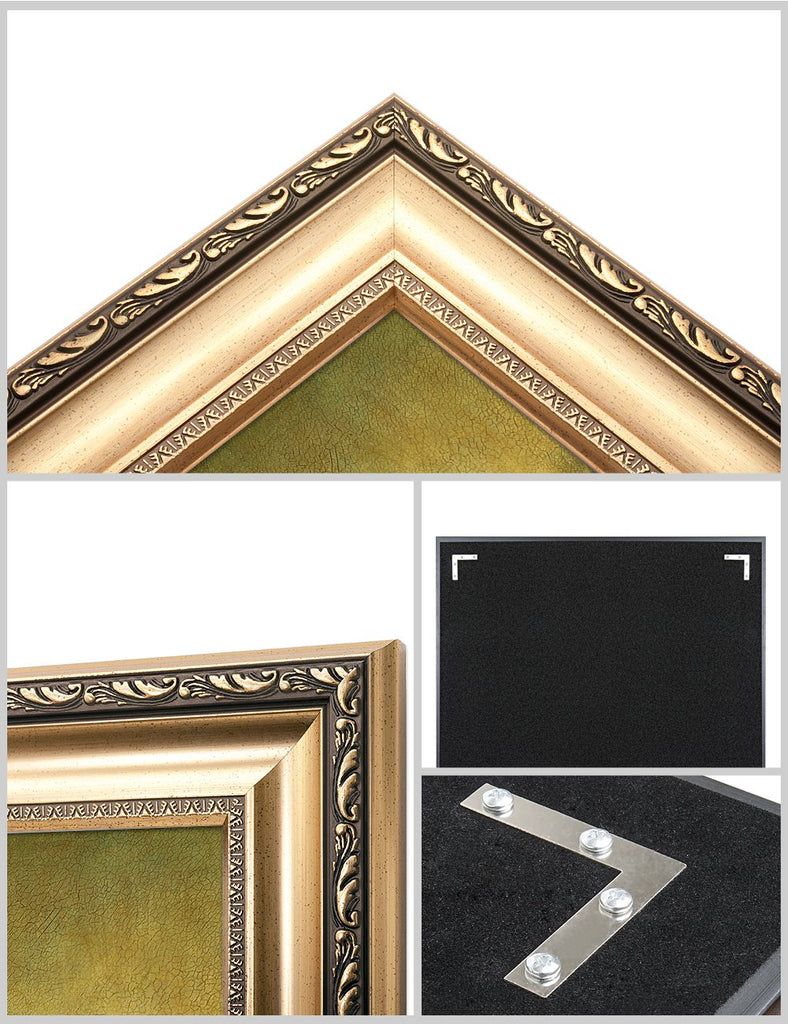 Mona Lisa Framed Wall Art, Gold Frame, 30x22
