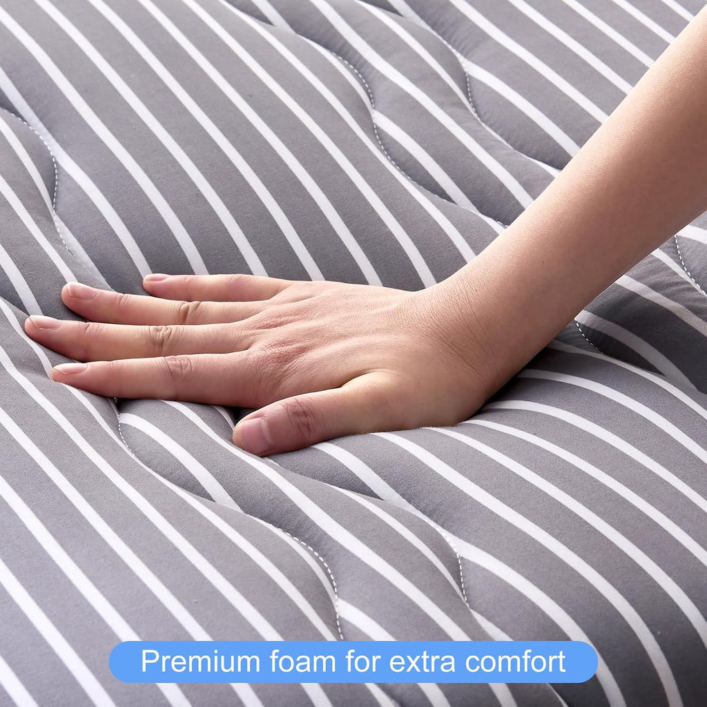 Premium Foam Japanese Floor Mattress Futon Mattress, 100% High Density Comfortable Foam, Sleeping Pad, Portable Kids