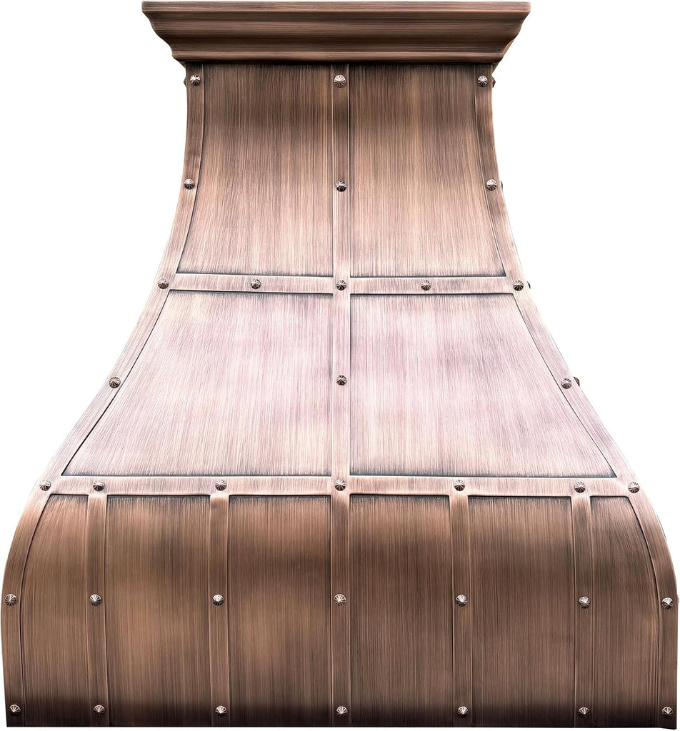 Copper Range Hood Insert Baffle Filters