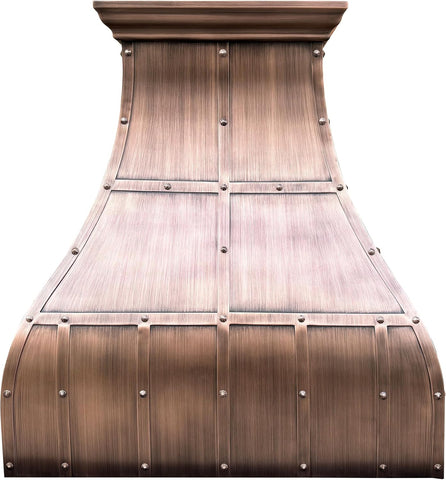 Copper Range Hood Insert Baffle Filters