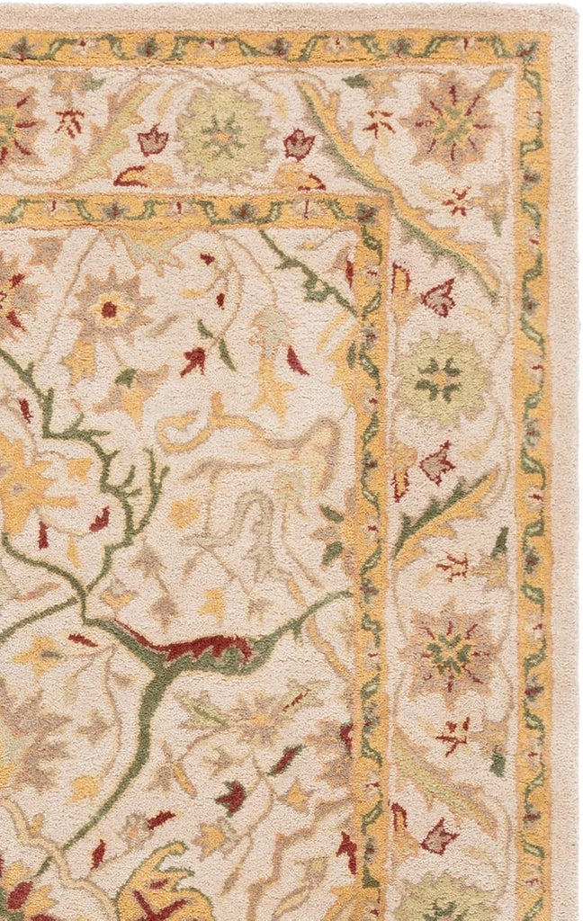 Antiquity 11' x 15' Ivory Handmade Traditional Oriental Premium Wool Area Rug