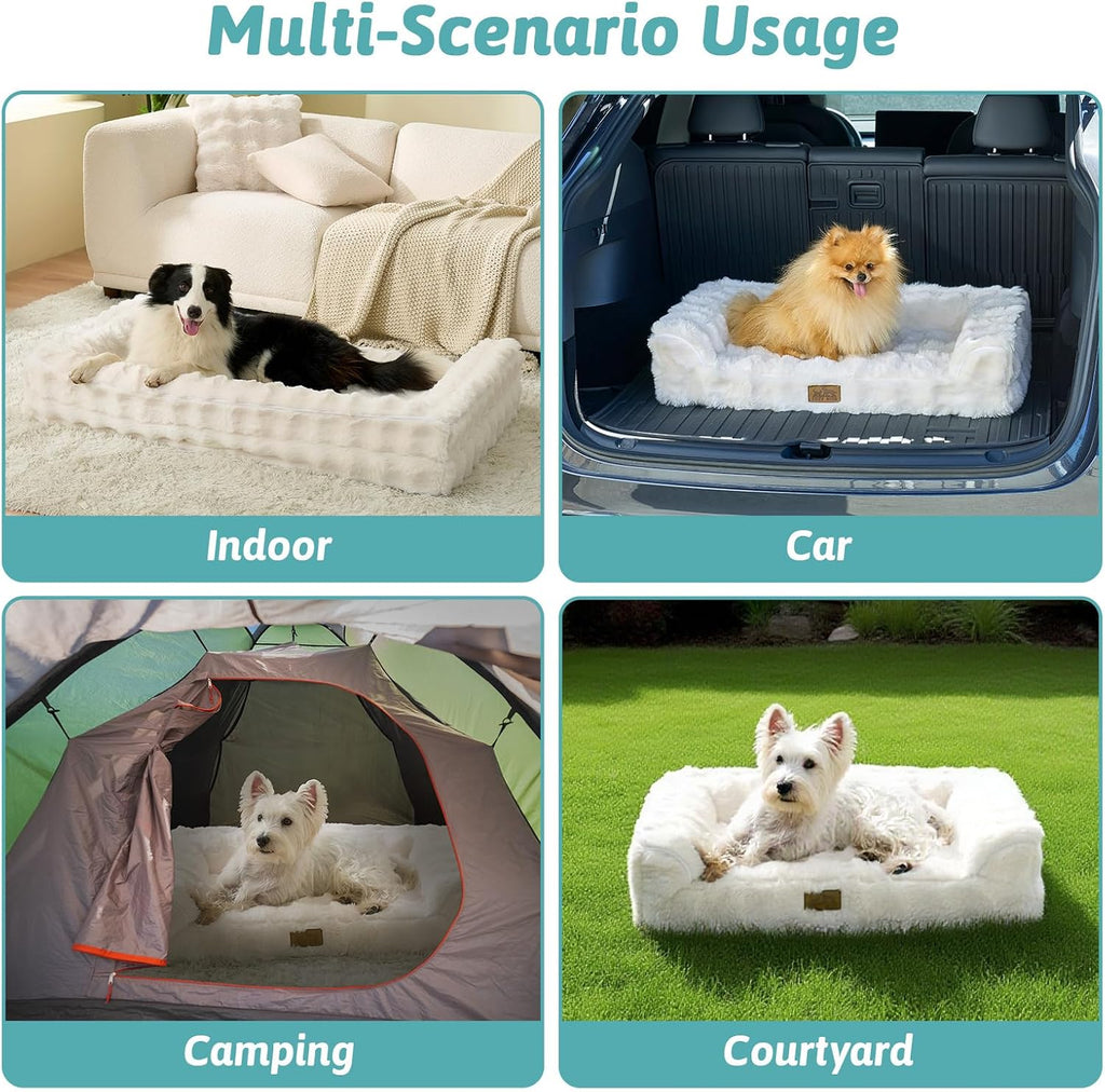 Orthopedic Large Dog Bed, Washable Pet Bed