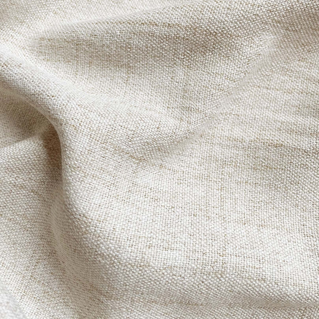 Farmhouse Faux Linen Valance for Windows, 54x15 inch, Natural