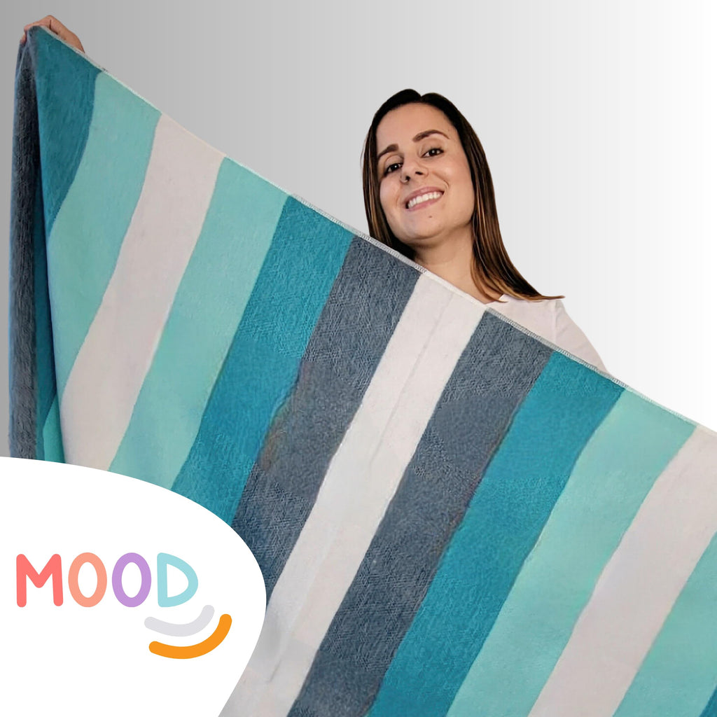 Alpaca Wool Throw Blanket | Warm, Ultra-Soft, Breathable, Non-Itchy Blanket-Throw | Hypoallergenic and Beautiful