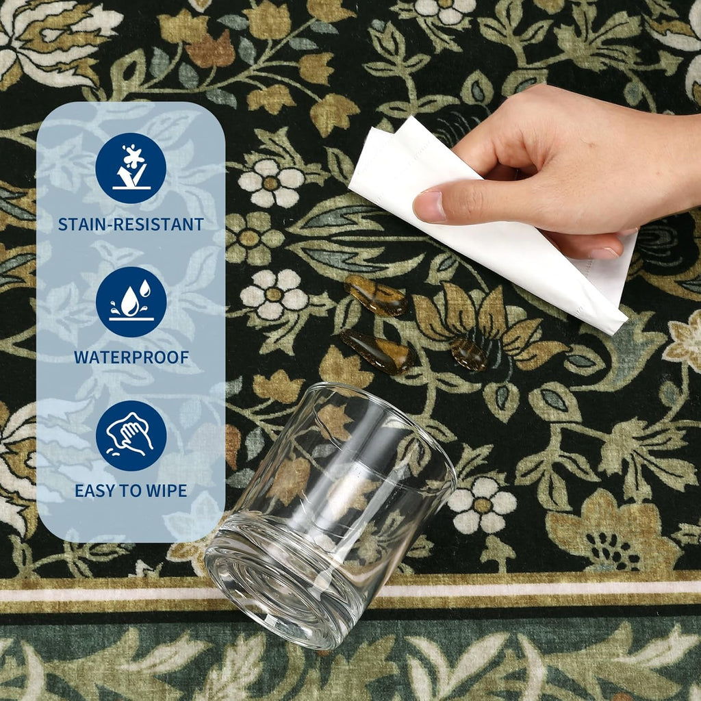 Kitchen Runner Rug 2.5x10 Runner Rug Non Slip Washable Runners