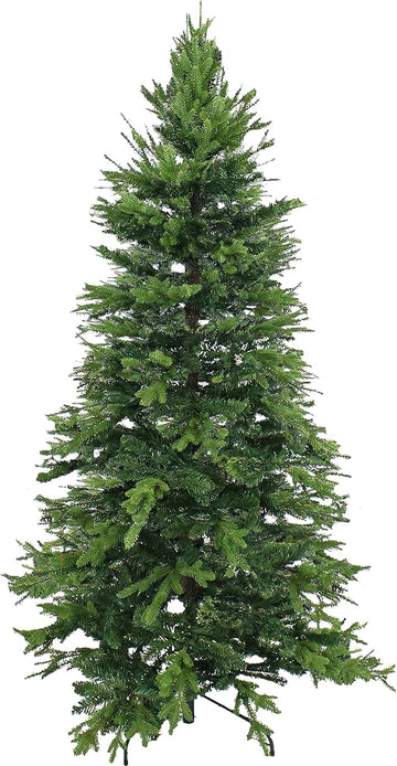 Stately and Slim Unlit Artificial Christmas Tree
