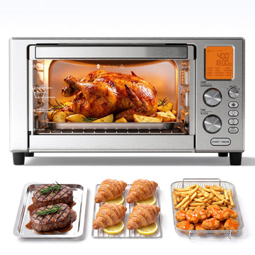 12-in-1 Air Fryer Toaster Oven Combo, 22L Countertop Oven