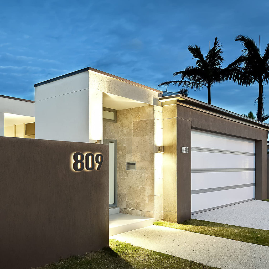 12V DC Low Voltage Led House Address Numbers