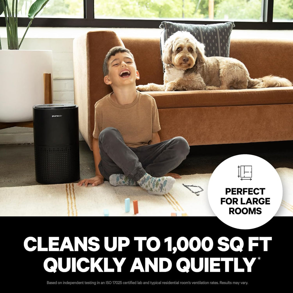 240 HEPA Air Purifiers for Home Large Rooms - Covers Up to 1,000 Sq Ft - Filters Up to 99.9% of Poll
