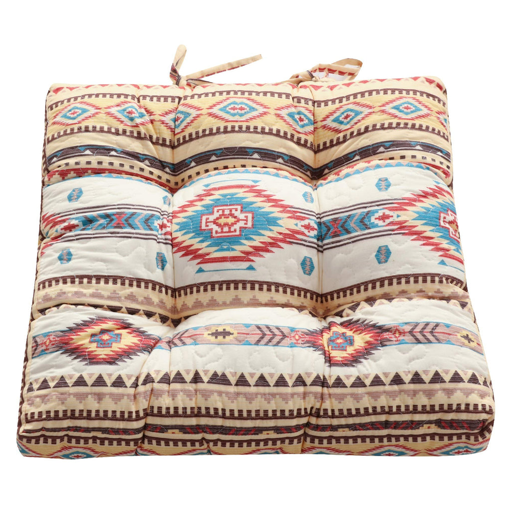Triple-Cushioned 18x18-inch Chair Pad - Seat Cushion, Set of 4, Phoenix
