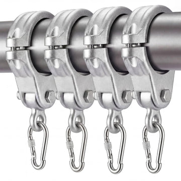 4 Pcs Heavy Duty Swing Hangers Set, 3.5", Cast Aluminum