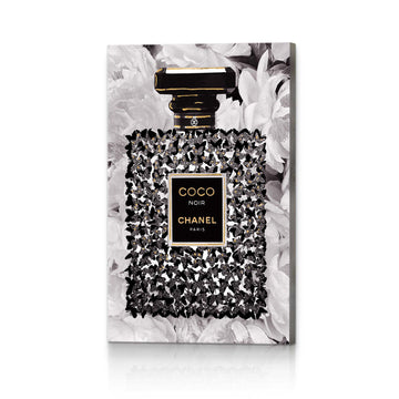 Glam Fashion Perfume Bottle Canvas Wall Art, 16x24inch