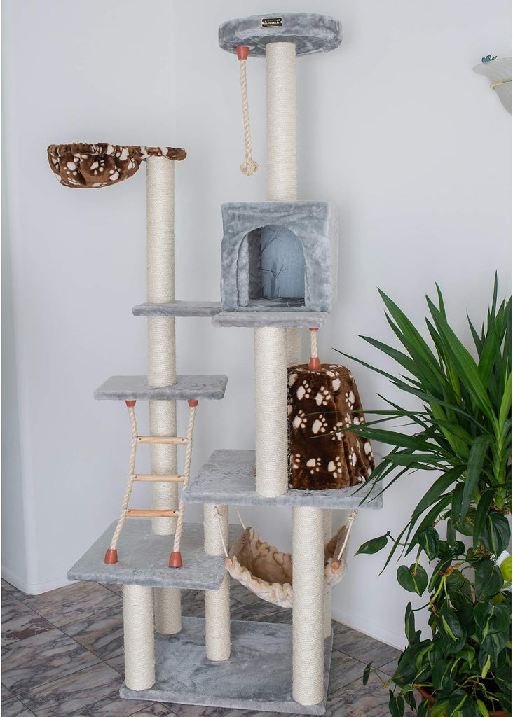 Cat Tree, Silver Gray