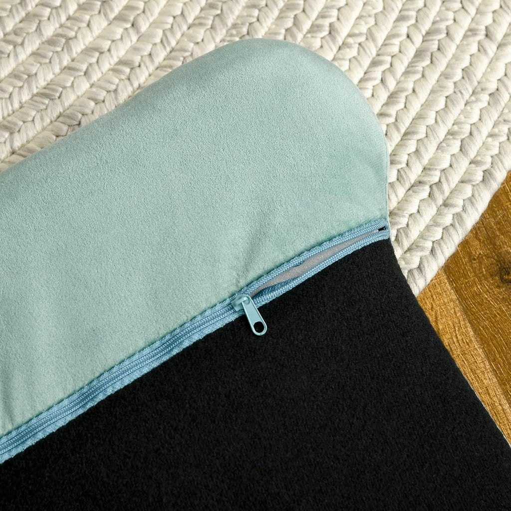 39" Velvet Comfy Cloud Sofa, Lazy Pet Couch with Foam Cushion, Dog Bed with Pearl Design for Medium Large Dogs, Green