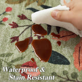 6ft Round Machine Washable Area Rug