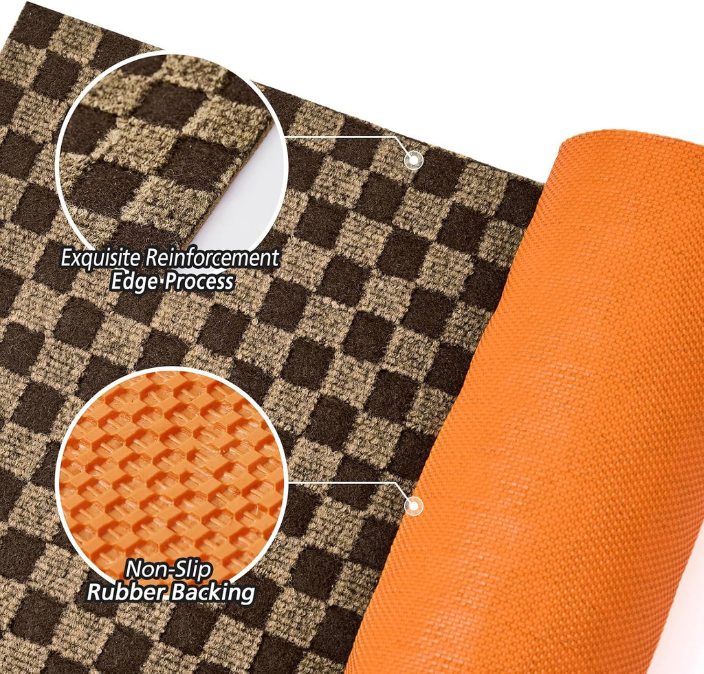 4ft x 8ft Outdoor Runner Rug Waterproof Non-Slip Floor Runner