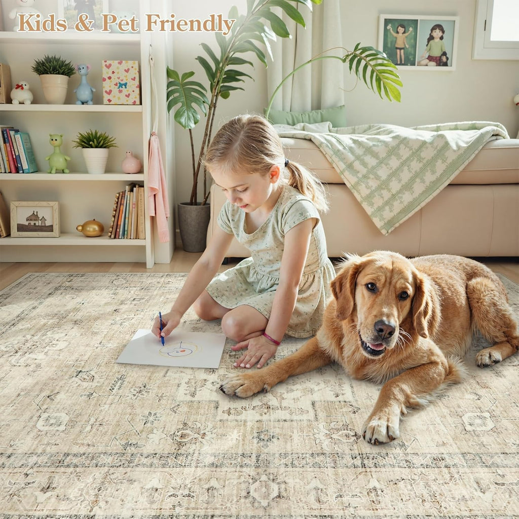Washable Area Rug 9x12 Rugs