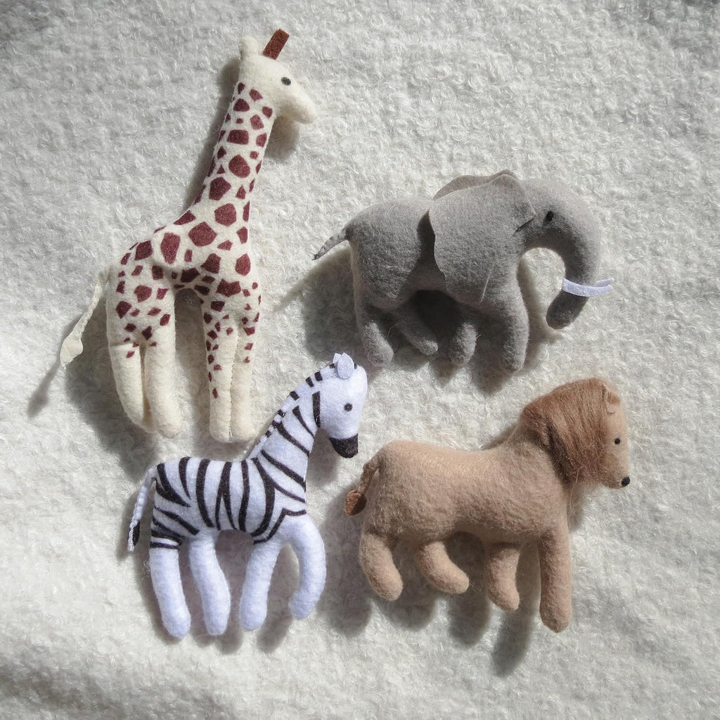 Jungle Crib Mobile for Boys & Girls, Safari Baby Mobile for Crib, Africa Safari Nursery Mobile