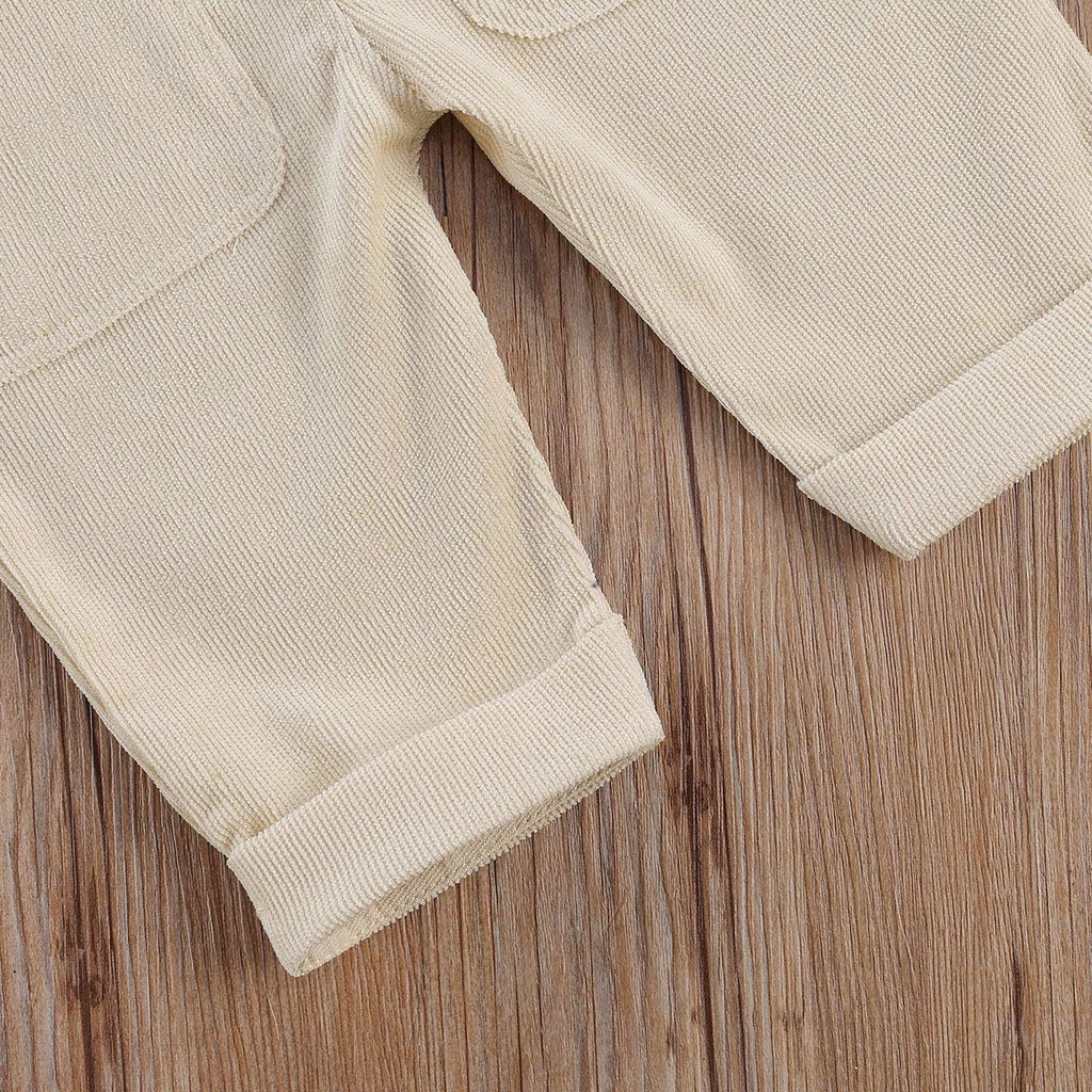 Toddler Kids Baby Boy Girl Bib Overalls Suspender Pants Solid Straps Trousers Halter Romper Jumpsuit Bottom Outfit