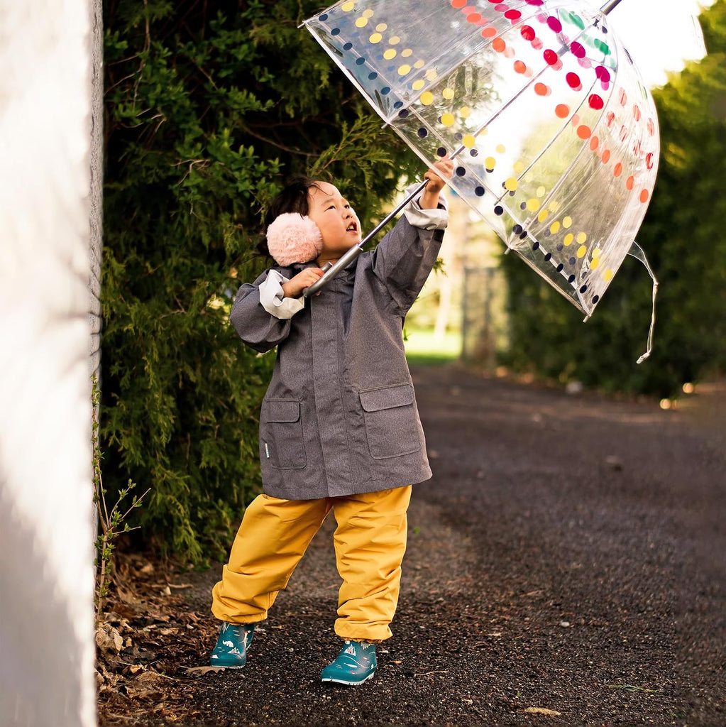 Puddle-Dry Rain Pants for Toddlers and Kids