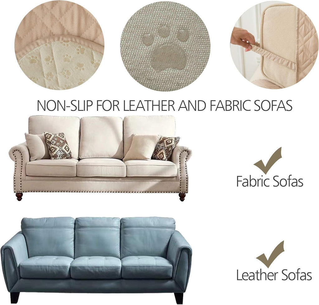 Waterproof Nonslip Recliner Cover Stay in Place, Dog Chair Cover Furniture Protector, Ideal Recliner Slipcovers