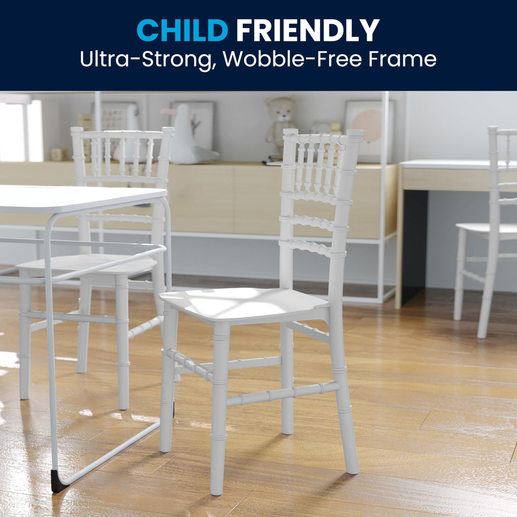 Hercules Series Children's Resin Event Chairs, Commercial/Residential All Occasion Chairs for Kids, 330 lb. Static