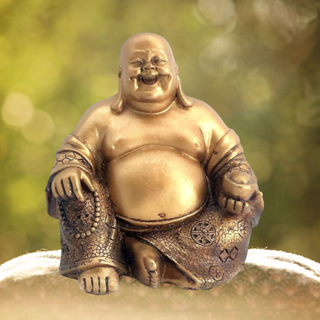 Laughing Buddha Statue Zen Decor 21770