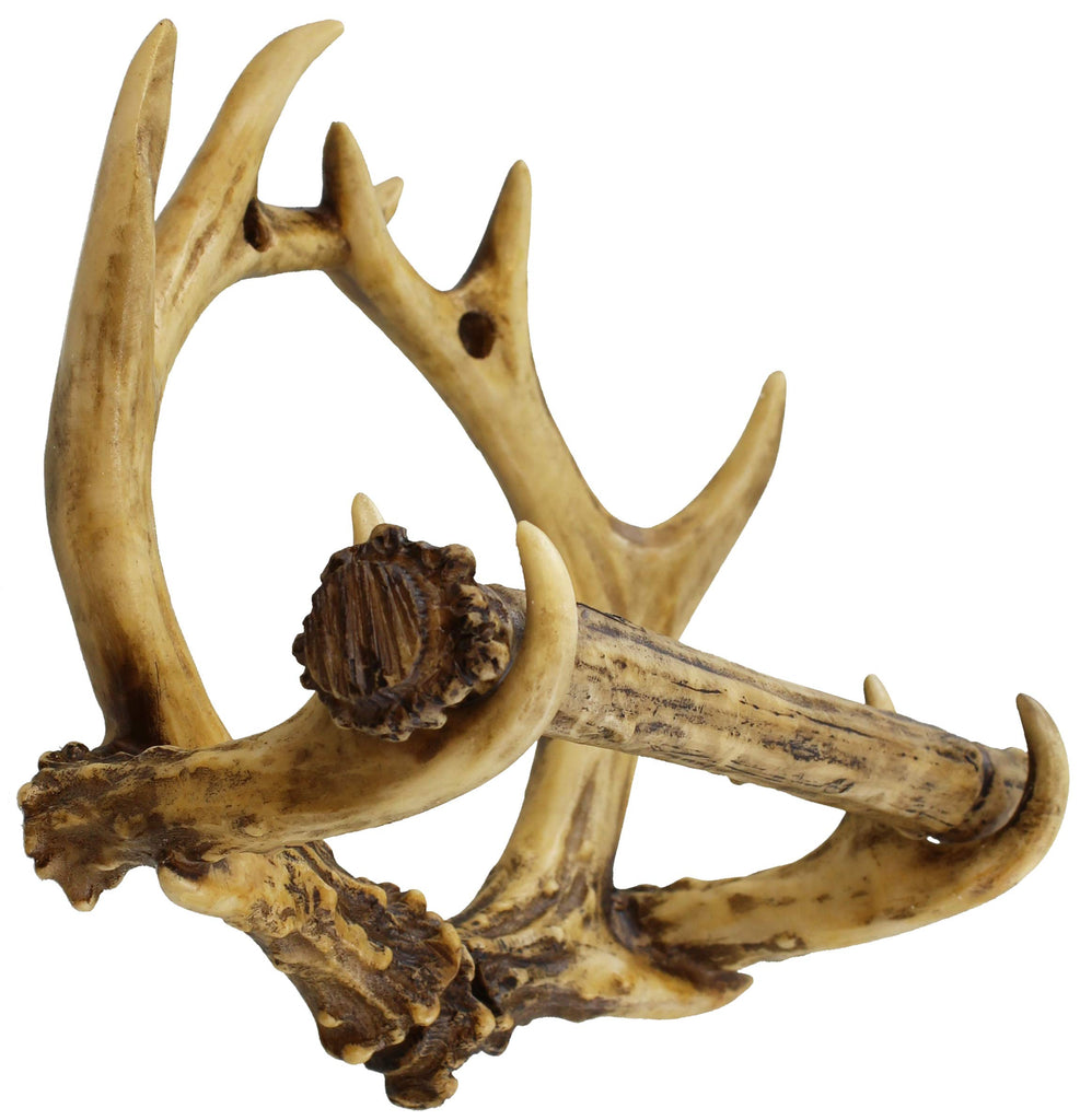 Deer Antler Wall Mounted Toilet Paper Holder - Bathroom Decor