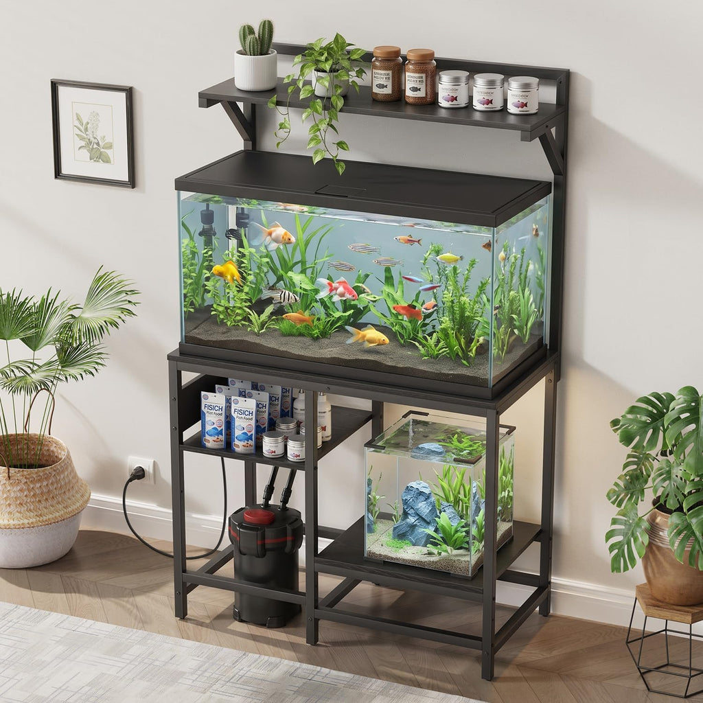 40 Gallon Fish Tank Stand for Standard & Breeder Tanks