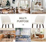 COLAMY Upholstered Dining Chairs Set of 2