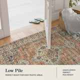 Oriental Washable Rug, 3x5 Rugs