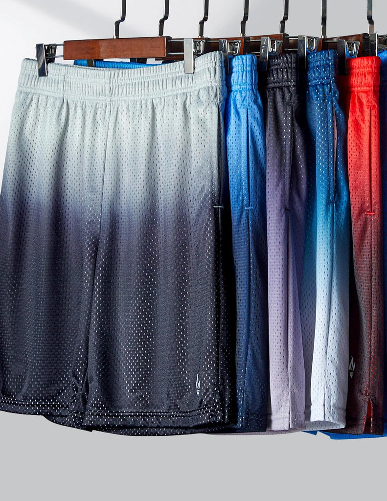 Pro 5 Pack Youth Boys Athletic Mesh Basketball Shorts