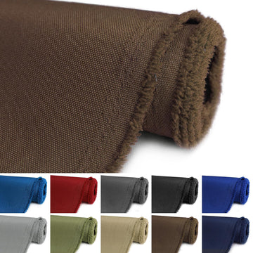 Waterproof Canvas Fabric by The Yard 600D Upholstery Fabric 15 Yard Brown