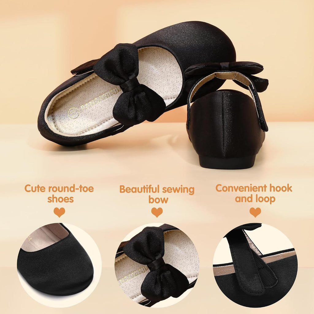 Toddler Dress Shoes Flower Girls Ballet Flats