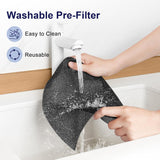 Air Purifier Large Room, HEPA Air Purifiers for Home Pets Hair with Washable Filter, Air Cleaner for